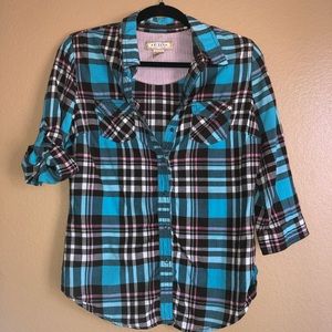 Button down flannel